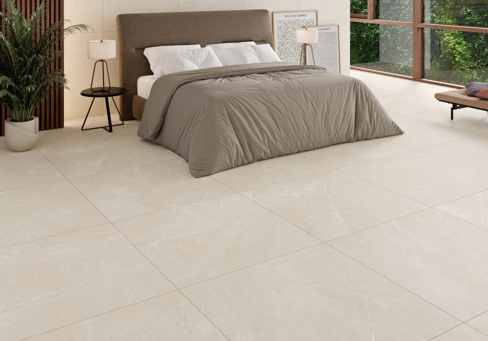 CARRELAGE LÉGÈRES VEINURES ANTIBES MILDEN SATINÉ