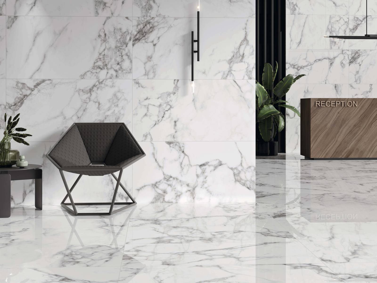 carrelage blanc marbre pour salle de bain, douche sol et murs Bastia