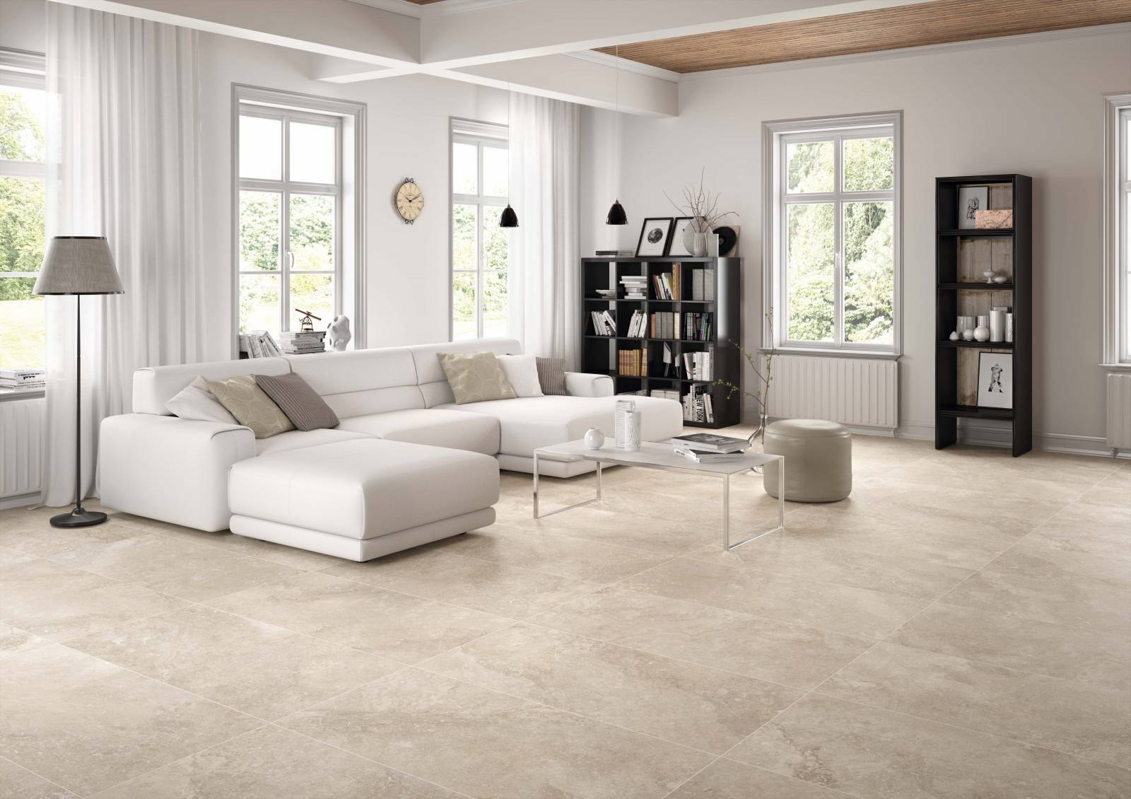 travertin intérieur 