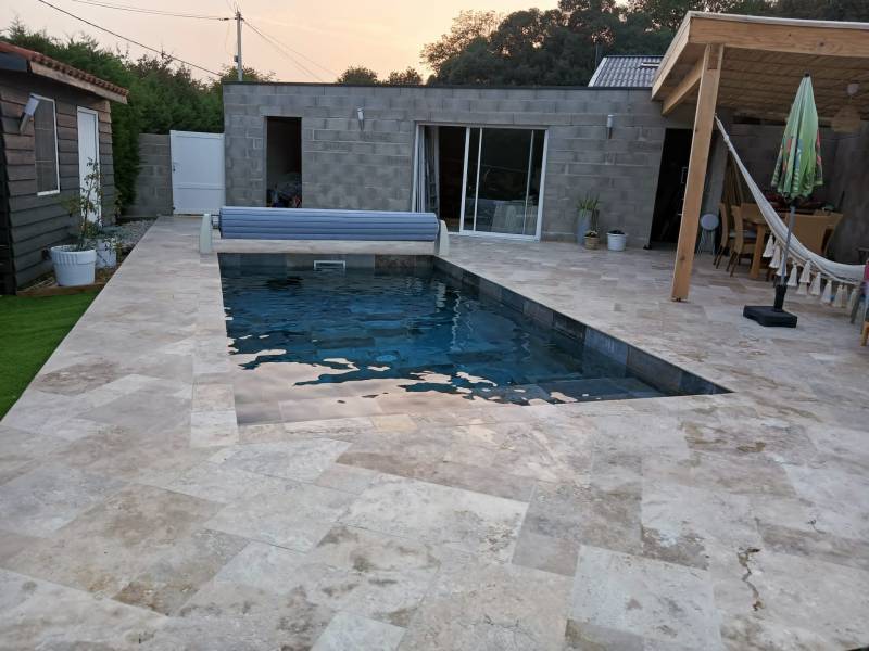 travertin pour terrasse exterieur 